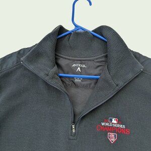 St. Louis Cardinals 2011 World Series Champions Quarter Zip Sweatshirt - Size XL